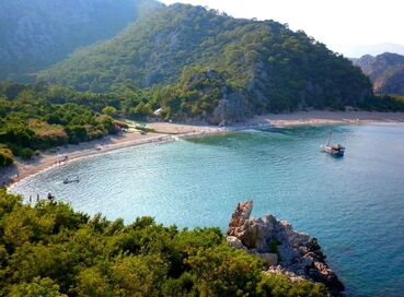 OLYMPOS ANTİK KENTİ - ULUPINAR - PHASELİS (FASELİS) ANTİK KENTİ